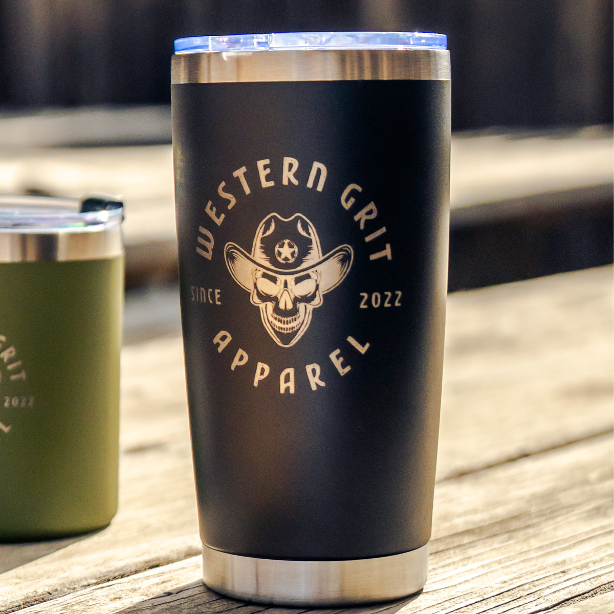 Insulated Stainless Steel Tumbler –16oz BLACK Double Wall Vacuum BPA-Free Travel Mug
