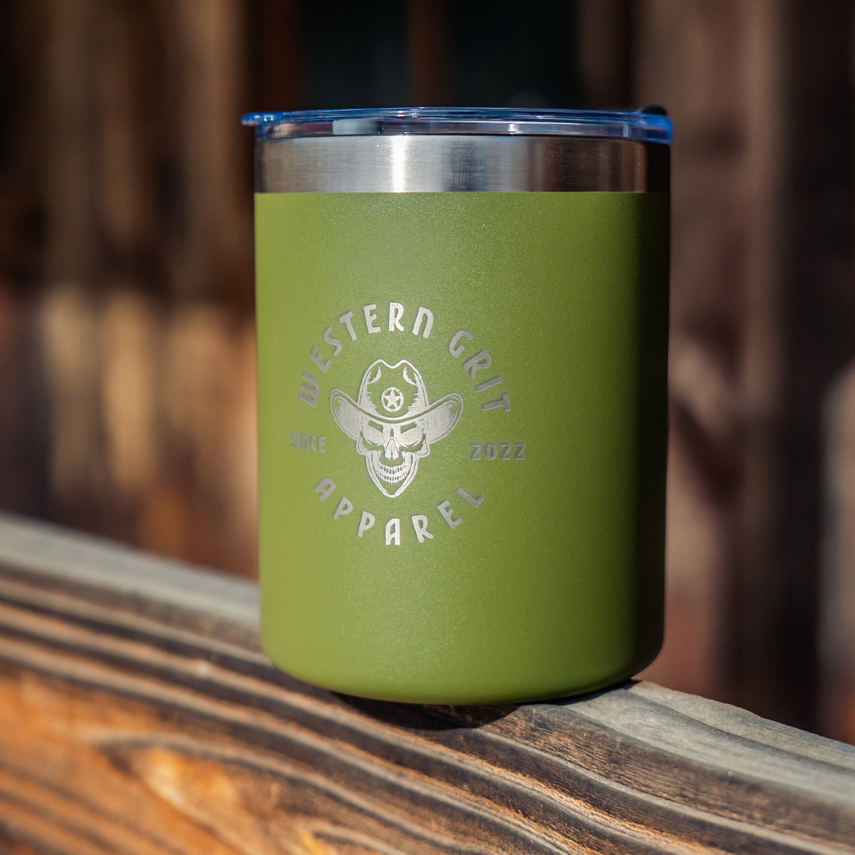 Insulated Stainless Steel Tumbler – 12oz GREEN Double Wall Vacuum BPA-Free Travel Mug