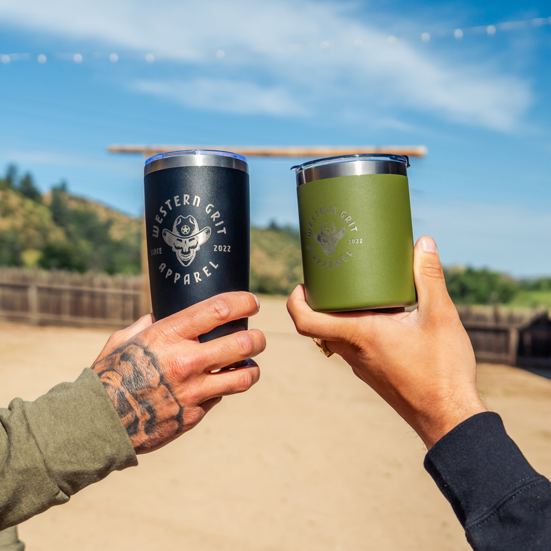 Insulated Stainless Steel Tumbler – 12oz GREEN Double Wall Vacuum BPA-Free Travel Mug